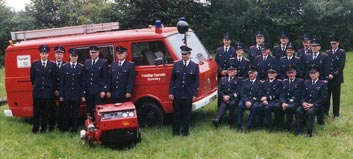 Feuerwehr Gunneby 2004. Aufnahme: Jes Marxsen